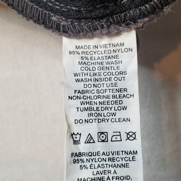 Prana Women's Size 0R Halle Straight Pant II Convertible Hiking Gray 1971031 - Picture 8 of 9